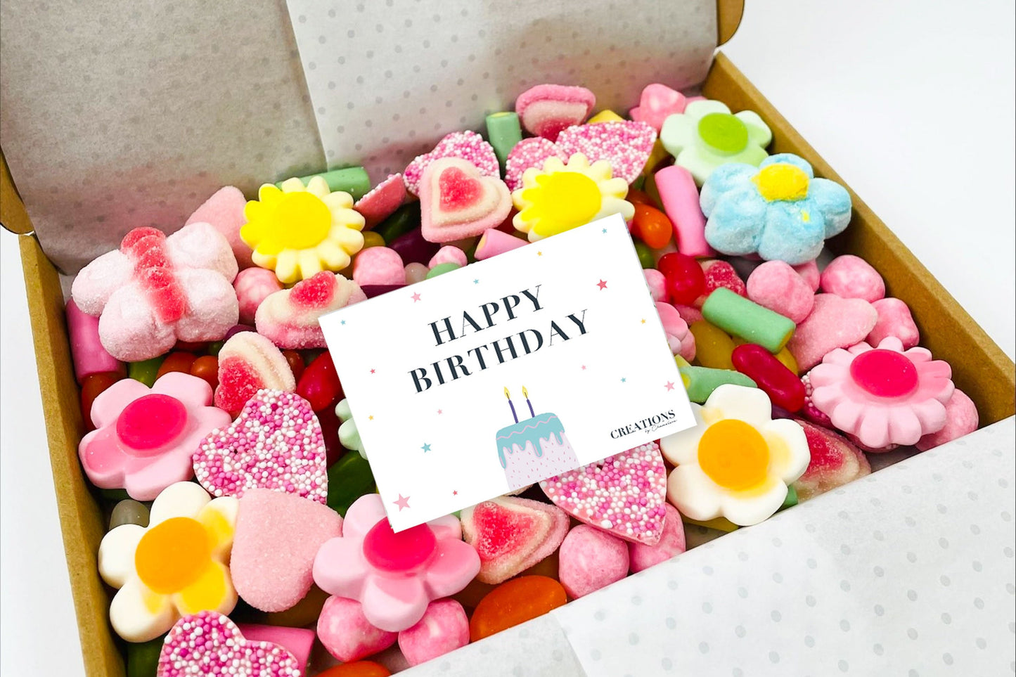 Sweet Box for her Letterbox PICK & MIX Sweets for She/Her, Mum Birthday, Auntie, Best friend, Daughter Sweet Gift Mothers Day gift idea