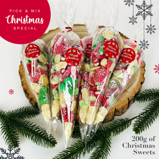 Christmas 200g PICK & MIX Cones